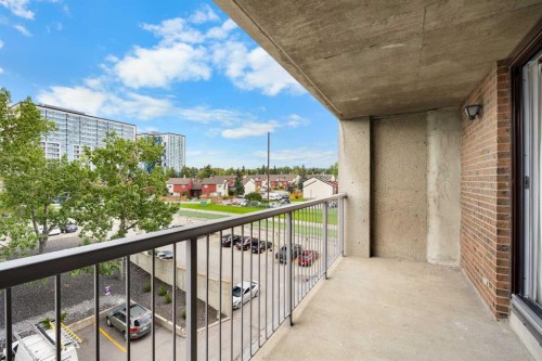 413-4944 Dalton Drive Nw, Calgary, AB - Outdoor With Balcony With Exterior