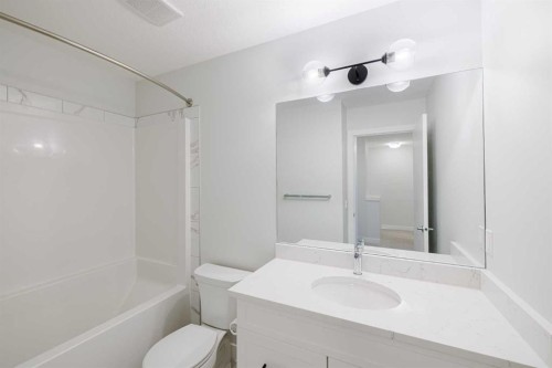 213 Alpine Rush View, Rural Rocky View County, AB - Indoor Photo Showing Bathroom