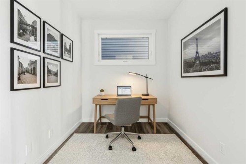 54 Lucas Place Nw, Calgary, AB - Indoor Photo Showing Office