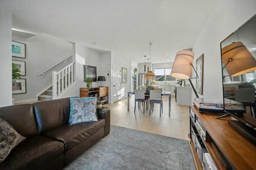 551 Wolf Creek Way Se, Calgary, AB - Indoor Photo Showing Living Room