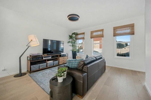 551 Wolf Creek Way Se, Calgary, AB - Indoor Photo Showing Living Room