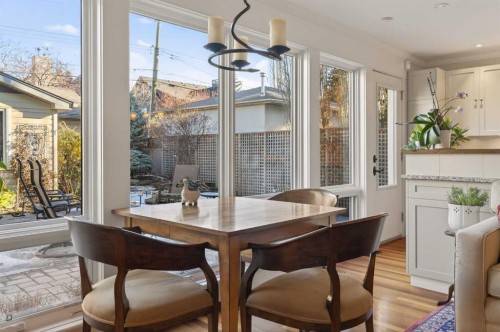 3020 7 Street Sw, Calgary, AB - Indoor Photo Showing Dining Room