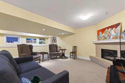 3020 7 Street Sw, Calgary, AB - Indoor With Fireplace