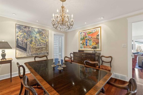3020 7 Street Sw, Calgary, AB - Indoor Photo Showing Dining Room