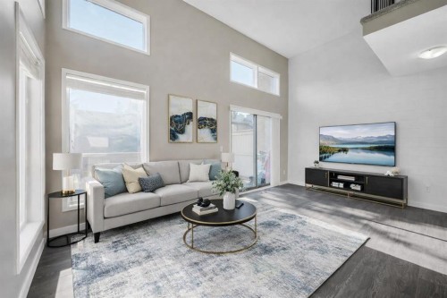 76 Glamis Gardens Sw, Calgary, AB - Indoor Photo Showing Living Room