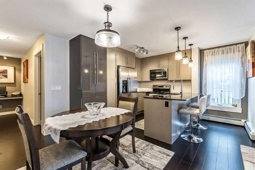 2114-11 Mahogany Row Se, Calgary, AB - Indoor Photo Showing Dining Room