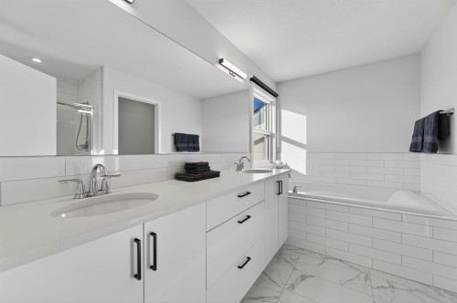 19 Rowley Park Nw, Calgary, AB - Indoor Photo Showing Bathroom