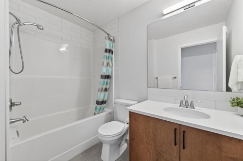 19 Rowley Park Nw, Calgary, AB - Indoor Photo Showing Bathroom