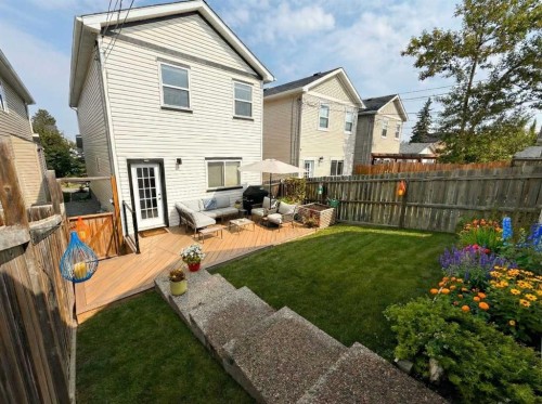 129 25 Avenue Ne, Calgary, AB - Outdoor With Deck Patio Veranda