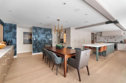 112 Pump Hill Green Sw, Calgary, AB - Indoor Photo Showing Dining Room