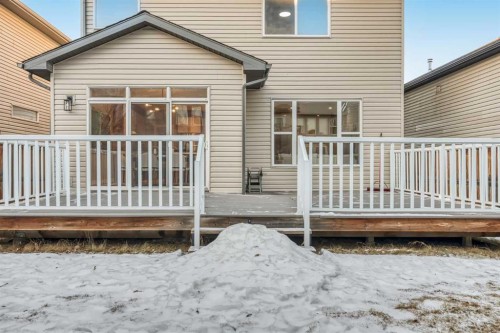 198 Panamount Villas Nw, Calgary, AB - Outdoor With Deck Patio Veranda