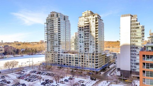 1418-222 Riverfront Avenue Sw, Calgary, AB - Outdoor With Facade