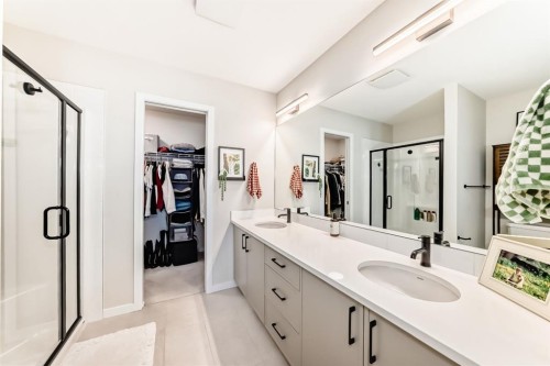 646 Copperstone Manor Se, Calgary, AB - Indoor Photo Showing Bathroom