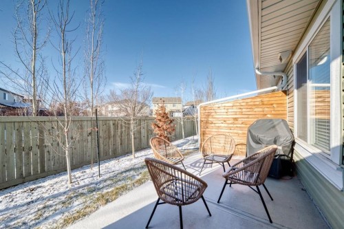 646 Copperstone Manor Se, Calgary, AB - Outdoor With Deck Patio Veranda