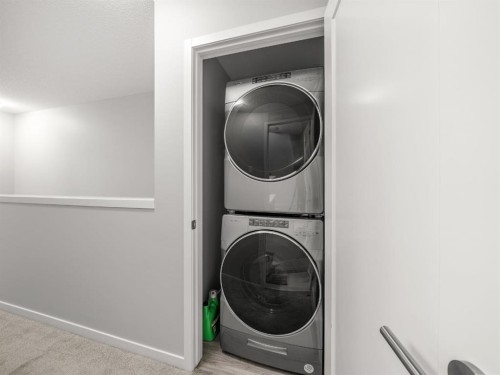 410 Copperstone Manor Se, Calgary, AB - Indoor Photo Showing Laundry Room