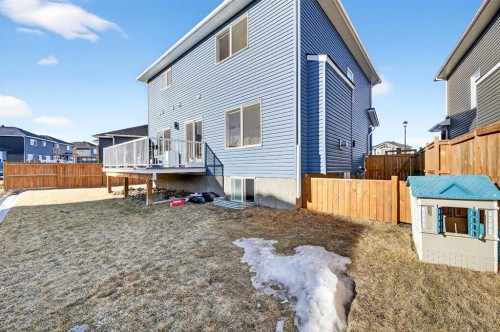 1409 Price Close, Carstairs, AB - Outdoor With Deck Patio Veranda