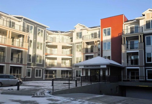 2220-15 Skyview Point Crescent, Calgary, AB - Outdoor With Balcony With Facade