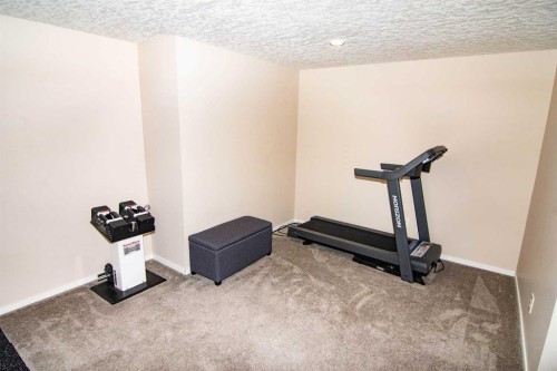 2275 Reunion Street Nw, Airdrie, AB - Indoor Photo Showing Gym Room