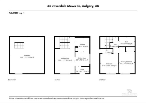 44 Doverdale Mews Se, Calgary, AB 