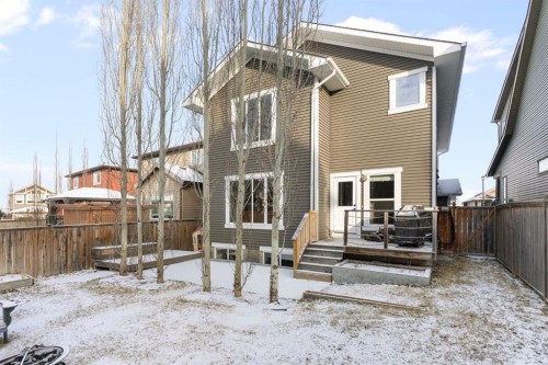 196 Jumping Pound Terrace, Cochrane, AB - Outdoor With Deck Patio Veranda
