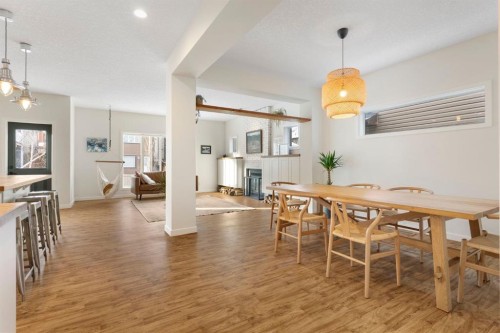 196 Jumping Pound Terrace, Cochrane, AB - Indoor Photo Showing Dining Room