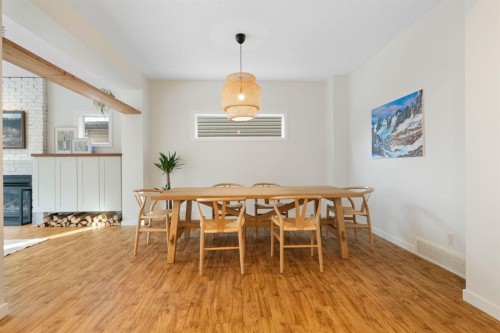 196 Jumping Pound Terrace, Cochrane, AB - Indoor Photo Showing Dining Room