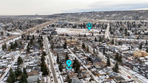4351 70 Street Nw, Calgary, AB - Outdoor With View