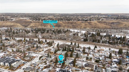 4351 70 Street Nw, Calgary, AB - Outdoor With View