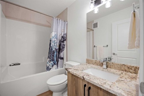 22 Hanson Drive Ne, Langdon, AB - Indoor Photo Showing Bathroom