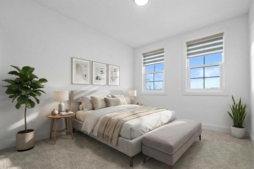 230 Royal Birch View Nw, Calgary, AB - Indoor Photo Showing Bedroom