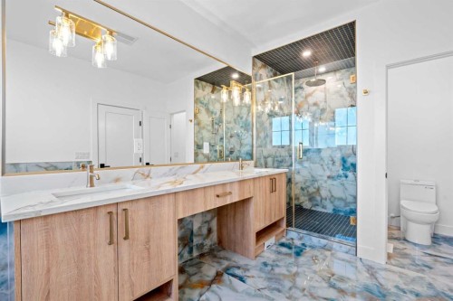 230 Royal Birch View Nw, Calgary, AB - Indoor Photo Showing Bathroom