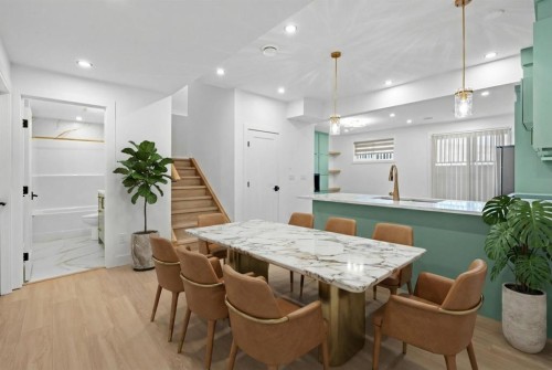 230 Royal Birch View Nw, Calgary, AB - Indoor Photo Showing Dining Room