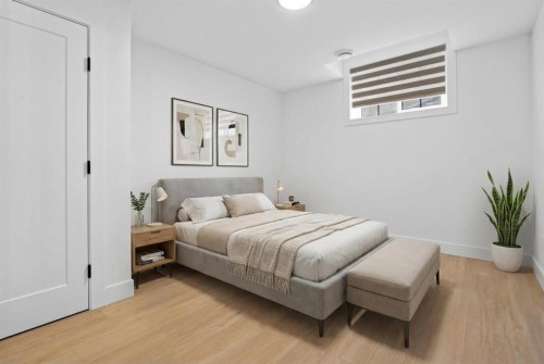 230 Royal Birch View Nw, Calgary, AB - Indoor Photo Showing Bedroom