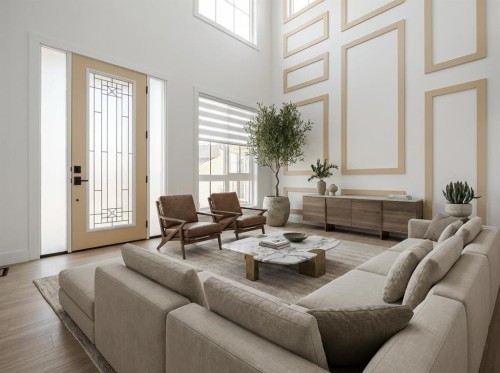 230 Royal Birch View Nw, Calgary, AB - Indoor Photo Showing Living Room