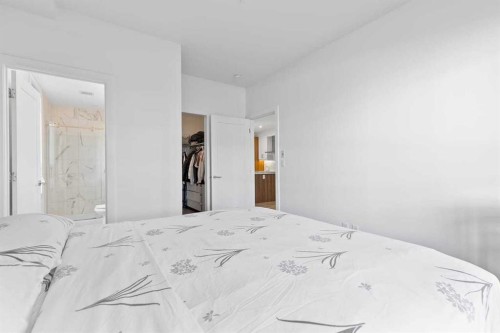 112-40 Walgrove Walk Se, Calgary, AB - Indoor Photo Showing Bedroom