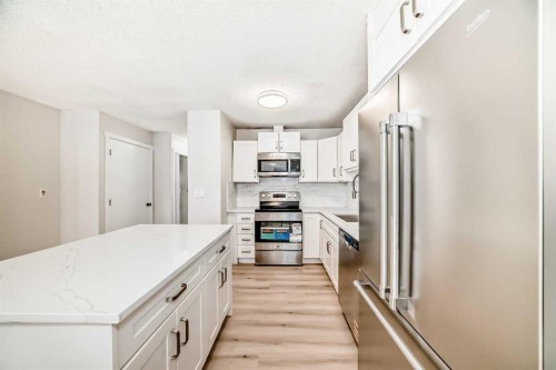 937 Marcombe Drive Ne, Calgary, AB - Indoor Photo Showing Kitchen With Upgraded Kitchen