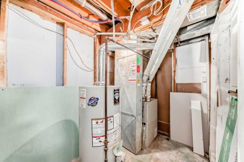 937 Marcombe Drive Ne, Calgary, AB - Indoor Photo Showing Basement