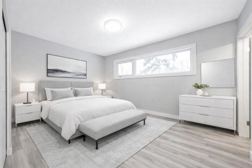 60 Fawn Crescent Se, Calgary, AB - Indoor Photo Showing Bedroom