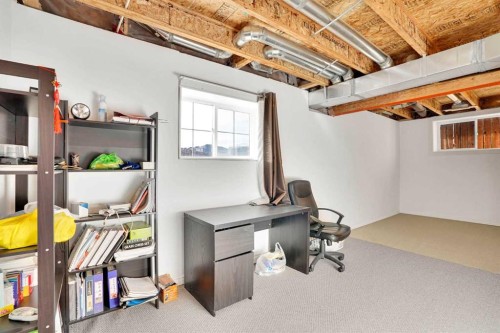 608 Windbrook Heights Sw, Airdrie, AB - Indoor Photo Showing Basement