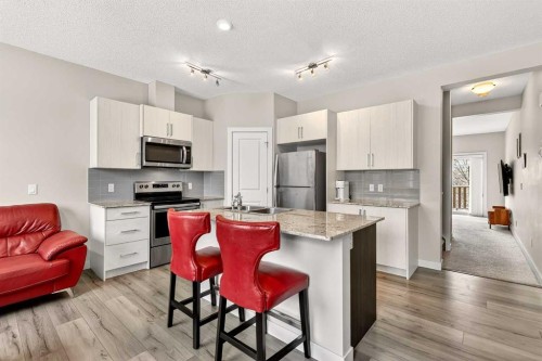 403 Sage Hill Grove Nw, Calgary, AB - Indoor Photo Showing Kitchen With Double Sink With Upgraded Kitchen