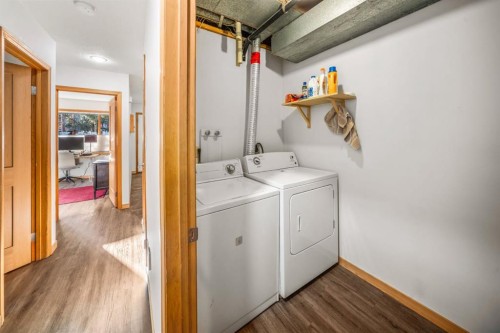 3-809 5Th Street, Canmore, AB - Indoor Photo Showing Laundry Room