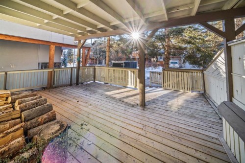3-809 5Th Street, Canmore, AB - Outdoor With Deck Patio Veranda With Exterior