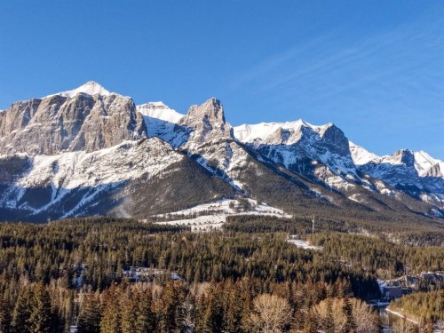3-809 5Th Street, Canmore, AB - Outdoor With View