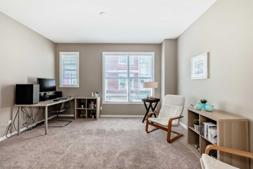 236 New Brighton Row Se, Calgary, AB - Indoor Photo Showing Office