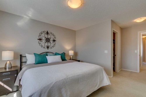 467 Mahogany Terrace Se, Calgary, AB - Indoor Photo Showing Bedroom