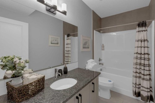 2639 Bayside Boulevard Sw, Airdrie, AB - Indoor Photo Showing Bathroom