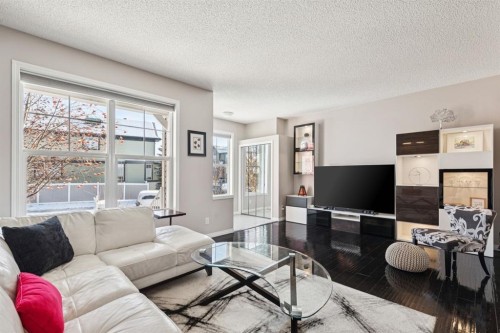 15 New Brighton Common Se, Calgary, AB - Indoor Photo Showing Living Room