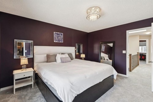 15 New Brighton Common Se, Calgary, AB - Indoor Photo Showing Bedroom