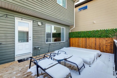 15 New Brighton Common Se, Calgary, AB - Outdoor With Deck Patio Veranda With Exterior