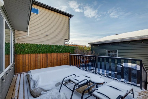 15 New Brighton Common Se, Calgary, AB - Outdoor With Deck Patio Veranda With Exterior